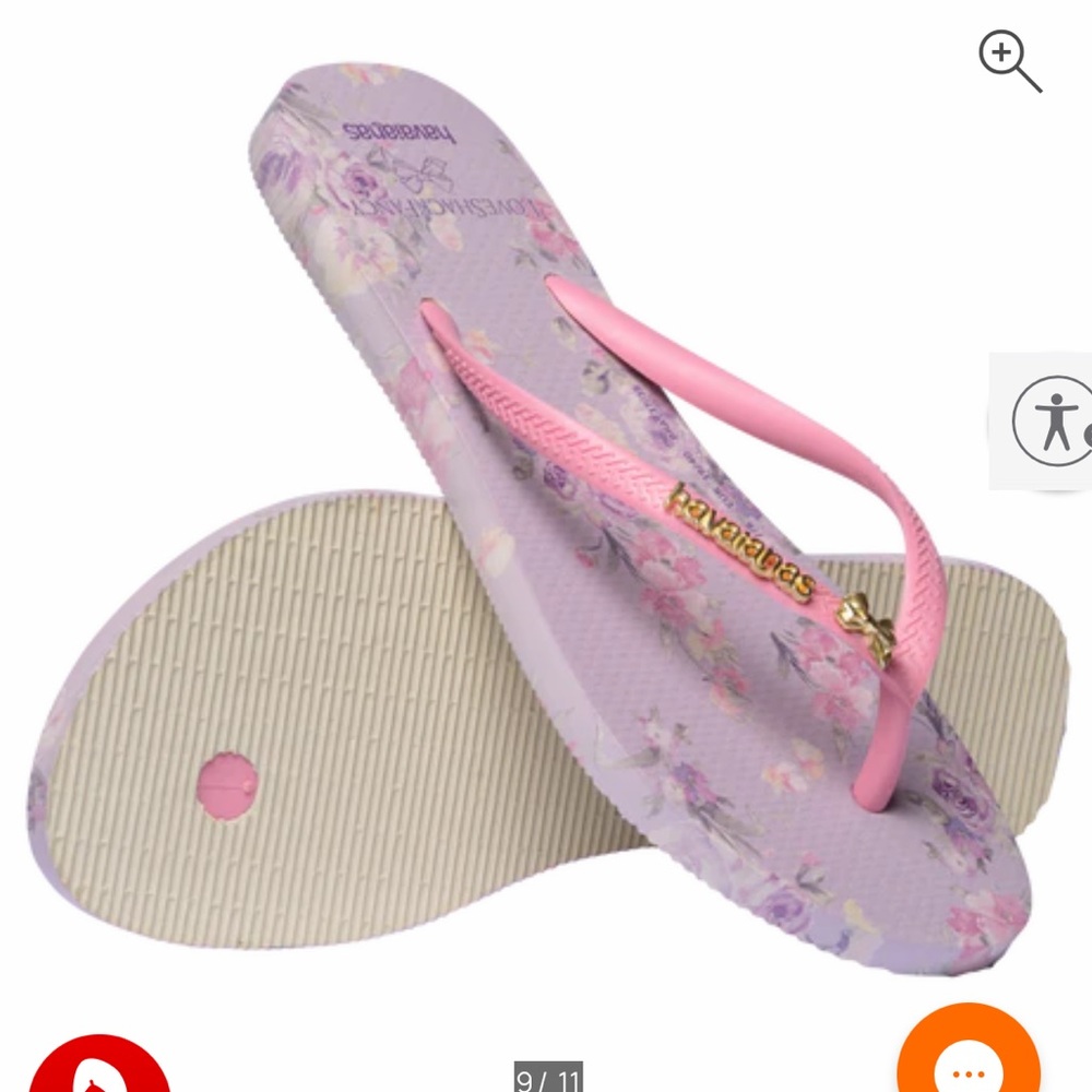Loveshackfancy x Havaianas happy thoughts slim flip flop - Picture 4 of 8